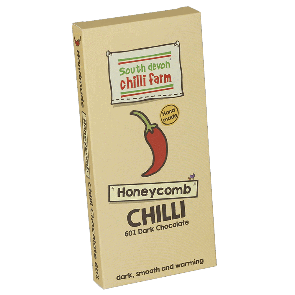 South Devon Chilli Farm Honeycomb Chilli Chocolate 80g